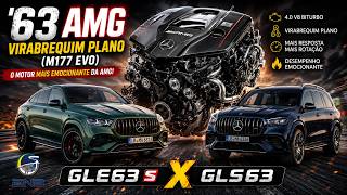 Nota #69 - Os novos motores 63 AMG de virabrequim plano nas Mercedes GLE e GLS