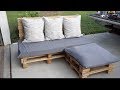 DIY Pallet Sofa | NeesieDoesiT DIY Pallet Sofa | NeesieDoesiT