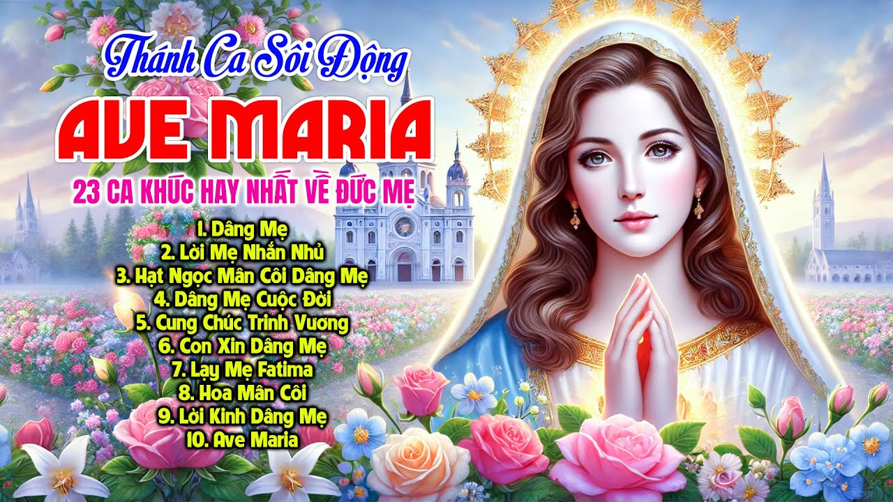 Thánh Ca Sôi Động Dâng Mẹ Maria Hay Nhất 2025 | Tuyển Tập 23 Ca Khúc Mới Nhất Về Đức Mẹ