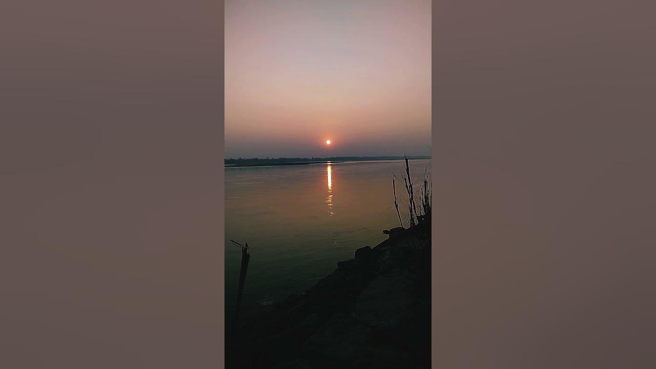 #shorts #status#whatsappstatus #nature #photography#sunset #river#riverside #reels  beauty of nature