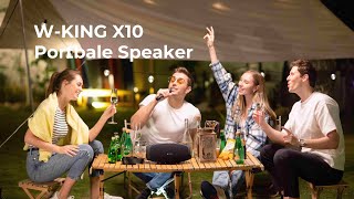 W-KING X10 Portable Loud Bluetooth Speakers with Wireless Microphone screenshot 5