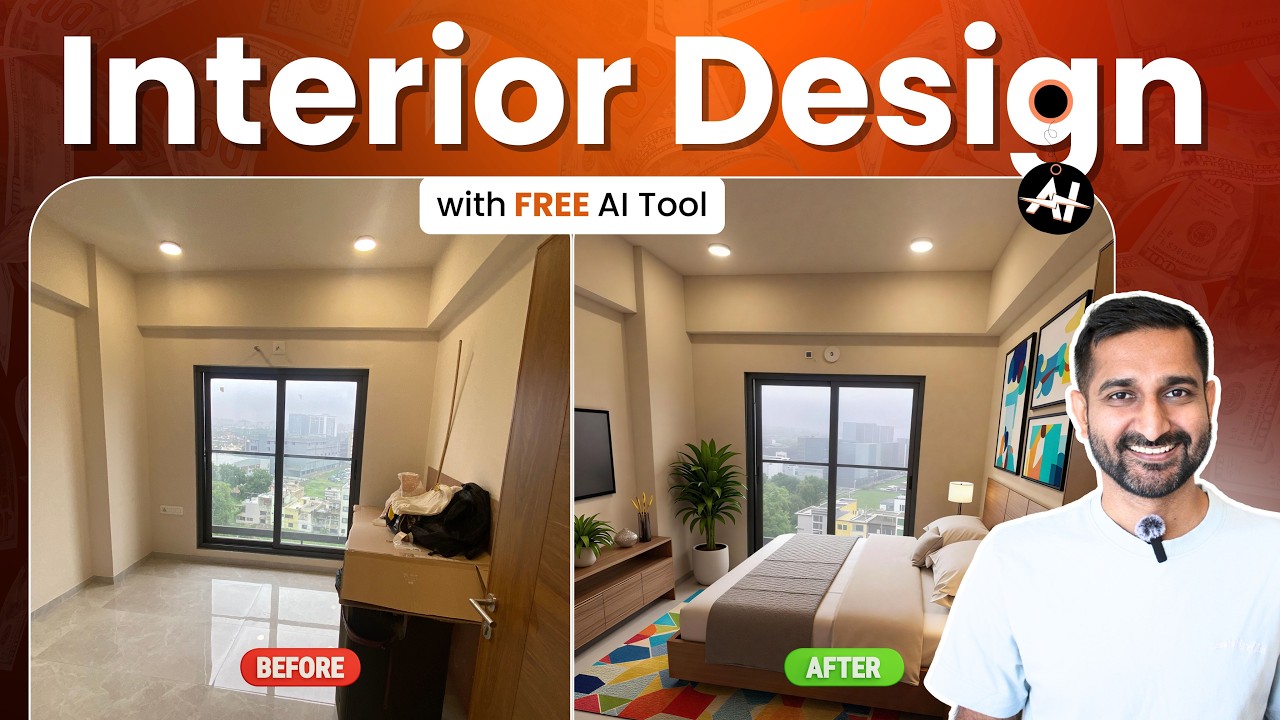 Free AI Home Design Tool: Room Makeover Tutorial | Ideal House - YouTube