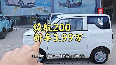 吉利熊貓mini，新車3.99萬起，續航200支持快慢充，這車怎麼樣 - 天天要聞