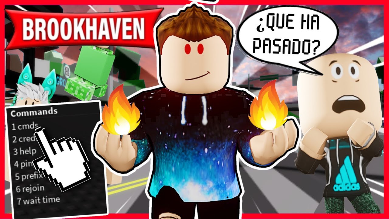 Tengo COMANDOS De ADMINISTRADOR En Brookhaven EPICO Roblox 