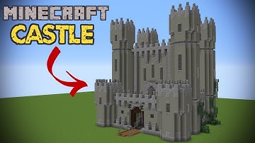 How To Make a Minecraft Castle (Minecraft Tutorial)