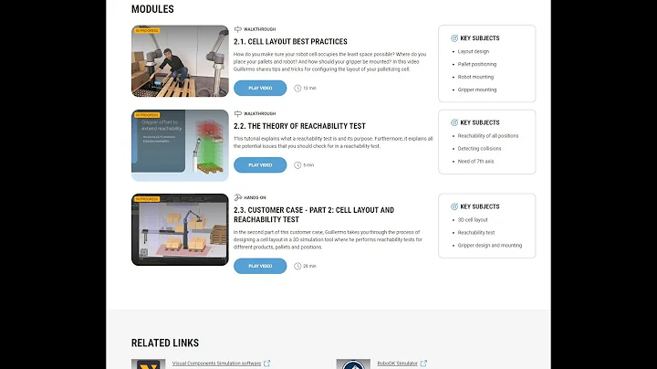 New from UR Academy: Palletizing Learning Path