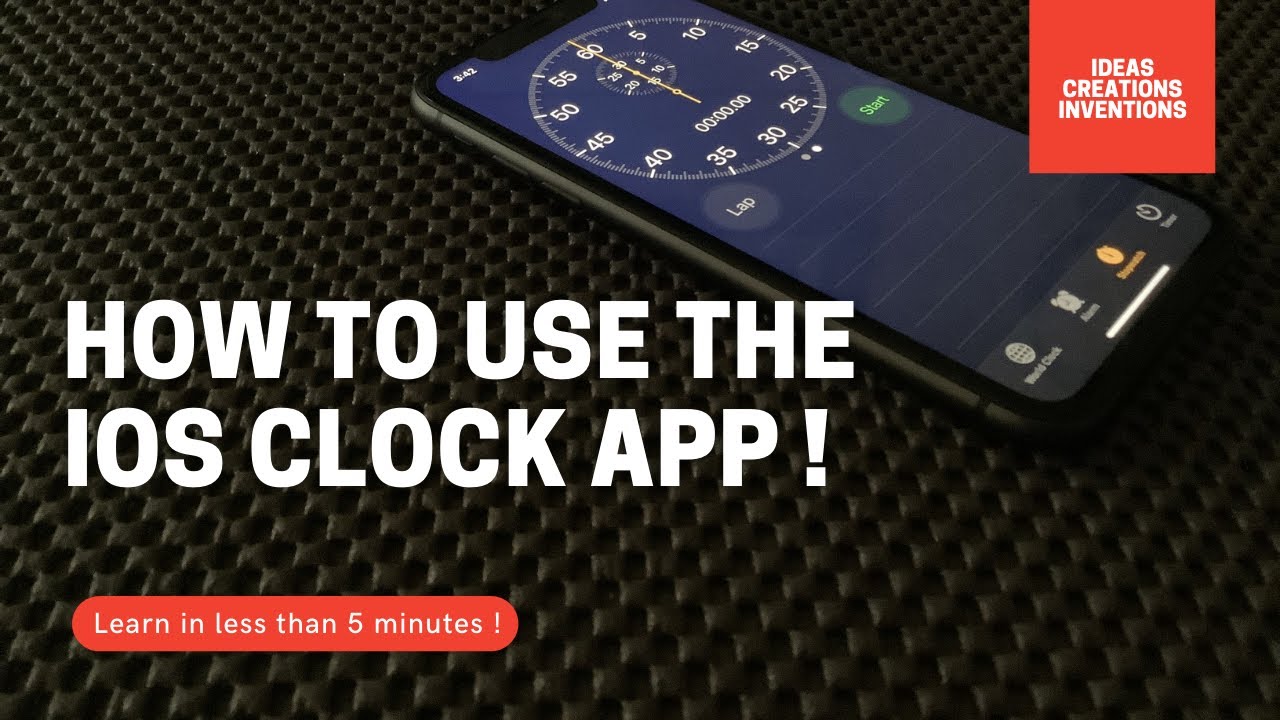 How to use the iOS Clock App ! YouTube