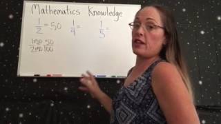Turning fractions into decimals ASVAB
