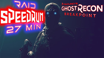 Ghost Recon Breakpoint RAID WEEK 49 | SPEEDRUN 27min | Intel & Crate locations in description.