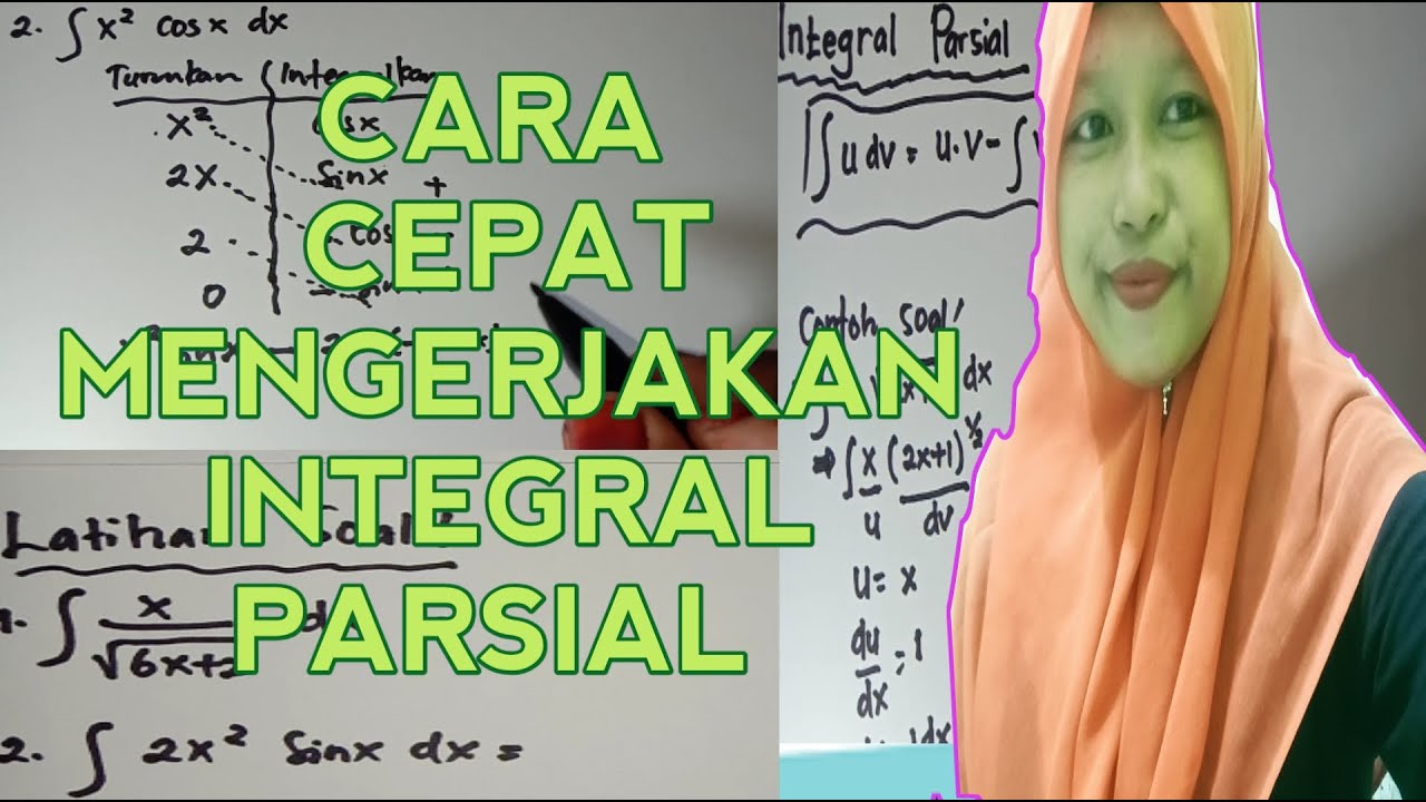 Cara Cepat Integral Parsial Kelas XI IPA||by Ekha Irmawati