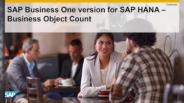SAP BUSINESS ONE - BUSINESS OBJECT COUNT DEMO