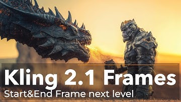 Kling 2.1 Start & End Frames – AI video control on a whole new level