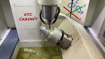 Impeller Job Making | nakashi cnc | 5 axis cnc machine |  automobile impeller making | impeller