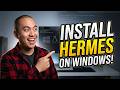 Hermes installation on Windows using WSL for Beginners