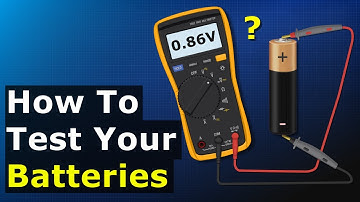 Testing Batteries With a Multimeter - AA Battery Test