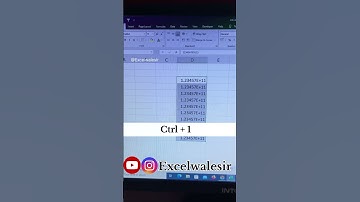 Excel Custom Formatting Tips #excelwalesir #excel #exceltricks #ytshortsvideo #formatting #tutorial