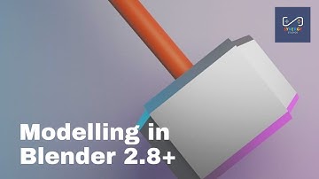 How to model a Hammer in Blender 2.8+ | Tutorial