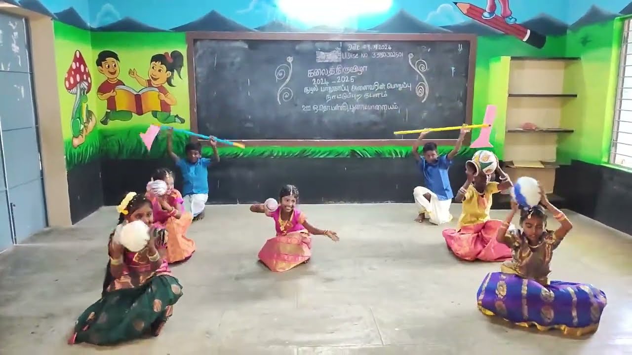 பசுமையும் பாரம்பரியமும் பாடல் நடனம் நீர் நிலம் காற்று pasumaiyum parambariyamu Neer Nilam Katru Song