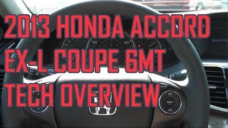 2013 Honda Accord Coupe EX-L Coupe 6MT Tech Overview