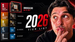 Tier List CPUs 2026 DEFINITIVA | MEJORES Procesadores Calidad-precio