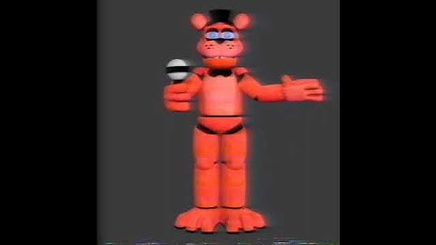 Freddy Animation Test  #fnaf #3danimation #fnafmovie
