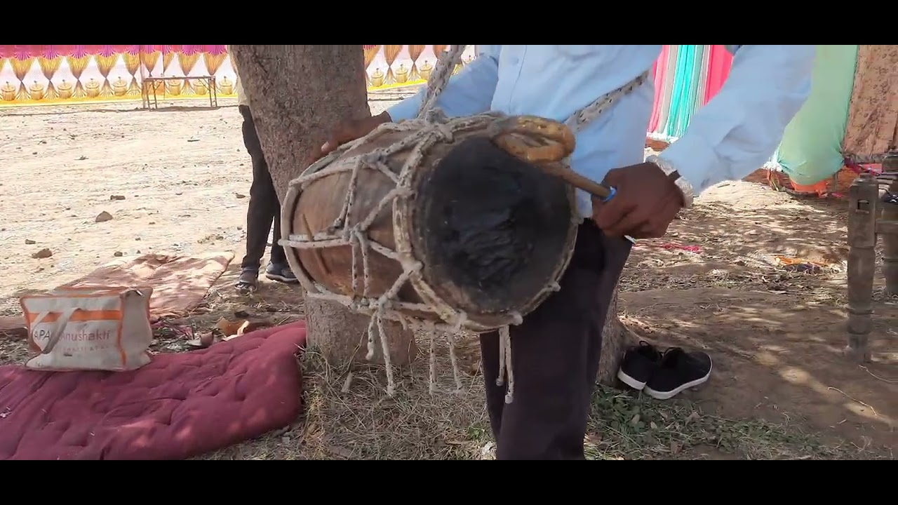 Daho..d District Adivasi marriage Deshi Dhol with Shahnai..24.5.2023 at Thala, sanjeli, Jhalod, indi
