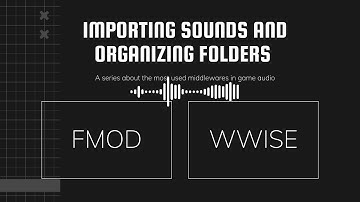 Fmod & Wwise: Importing sounds