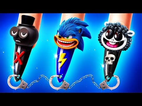 SHIN SONIC i metamorfoza Superbohatera: dobry kontra zły w więzieniu Poppy Playtime!