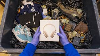 Ich konnte nicht glauben, was in diesem Müllsack war… 🤯 Apple-Box, Adidas, Nike & noch viel mehr!