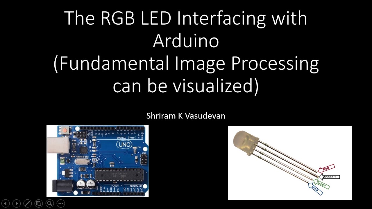 RGB LED with Arduino - Image Processing Concept Visualized. - YouTube