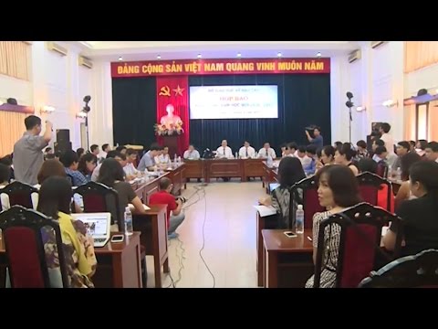Video Bộ Giáo dục và Đào tạo họp báo trước thềm năm học mới... - youtube