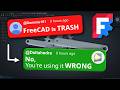 STOP using FreeCAD WRONG! Do this INSTEAD (Workflow &amp; Tips)