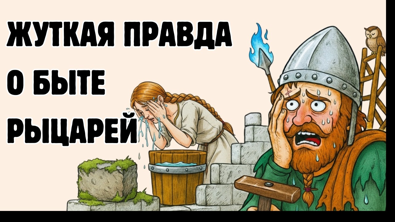 РЕАЛЬНАЯ жизнь в Средневековом замке: Что скрывалось ПОД НОГАМИ? /Скучная история на ночь