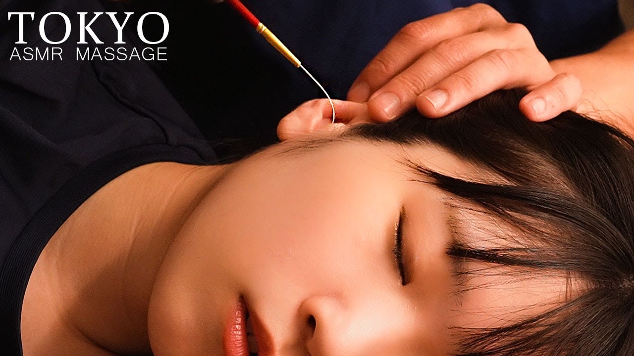 ASMR 熟睡できるリアル耳かき・マッサージ Ear Massage and Ear Cleaning for DEEP Sleep