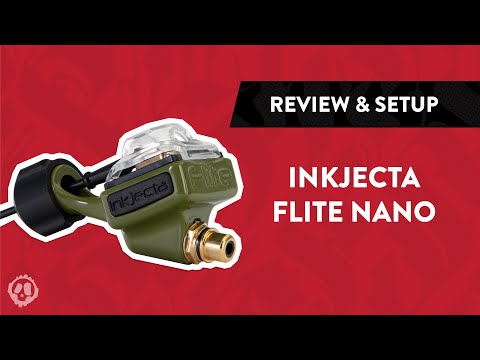 Inkjecta Flite Nano Tattoo Machines | Review & Setup