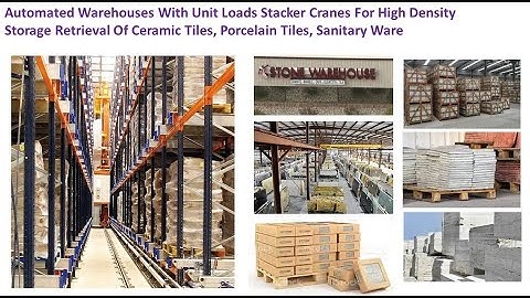 Automated Ceramic Tiles Pallet Warehouse