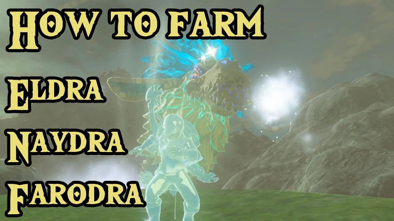 How to farm Eldra, Naydra und Farodra (Hornsplitter usw.) 【Zelda Breath