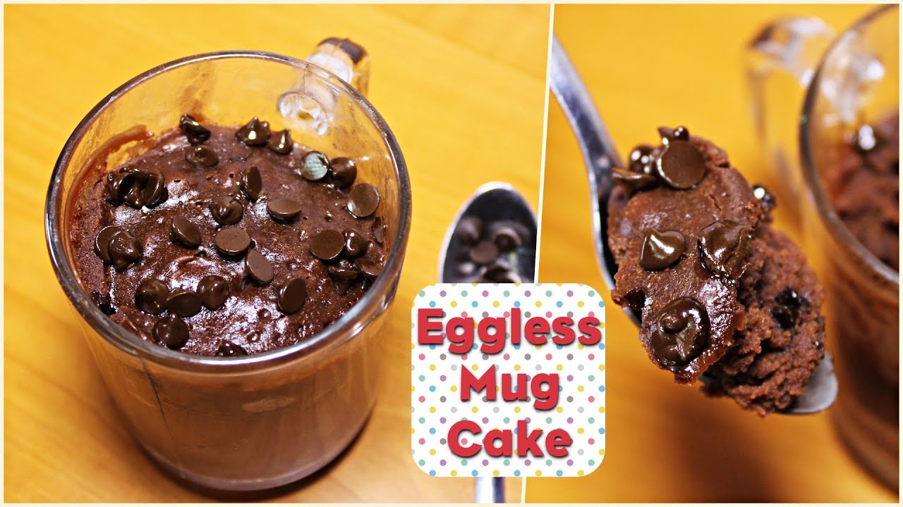 Eggless Chocolate Mug Cake Recipe | Microwave Chocolate Mug Cake | Kanak