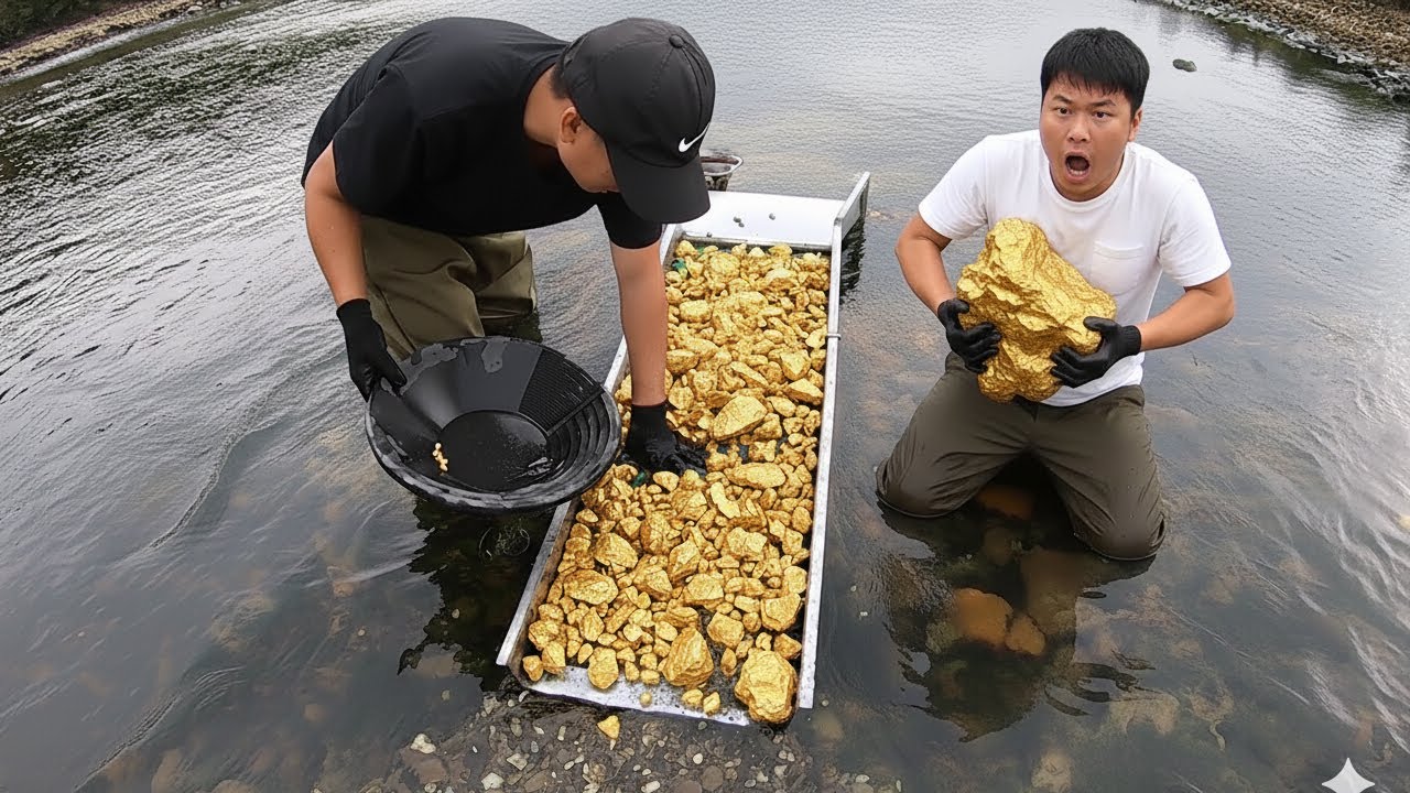 A Treasure of Gold Was Found Where Only Brave Gold Hunters Go 