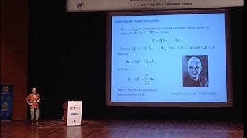 Gábor Lugosi - Concentration Inequalities and The Entropy Method