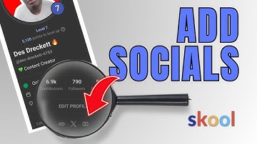 How to Add Social Links to Your Skool Community Profile