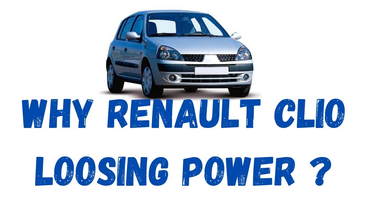 Renault Clio Revving Problems no power YouTube