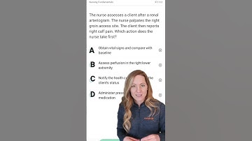 NCLEX-RN Practice Question: Prioritization #nclex #nursingschool #rn