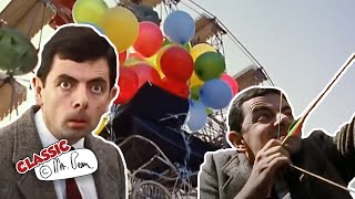 How to Land a Baby Safely with Mr Bean | Mr Bean Funny Clips | Classic Mr Bean
