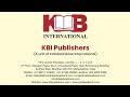 KBI Publishers (A unit of Kabdwal Book International) Catalogue 2025