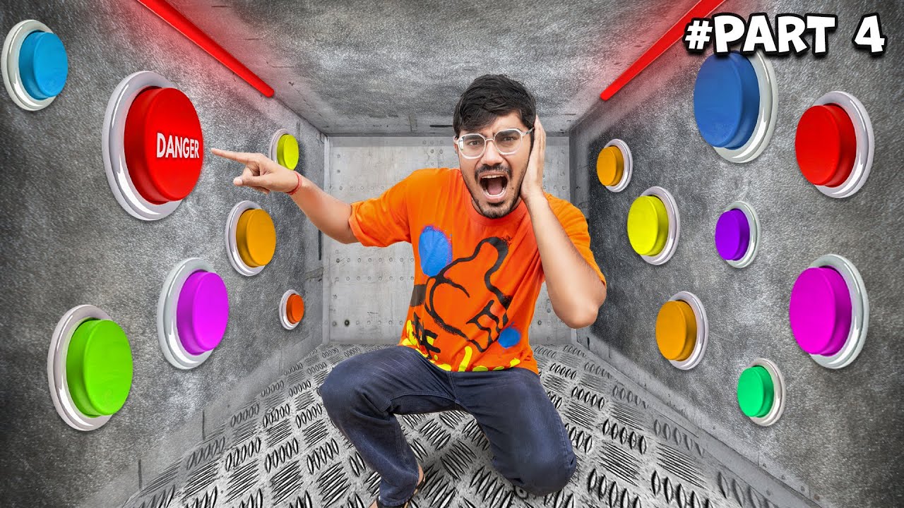 Dirty Mystery Button Box Challenge | गलत बटन दबाया तो गए काम से | Part-4