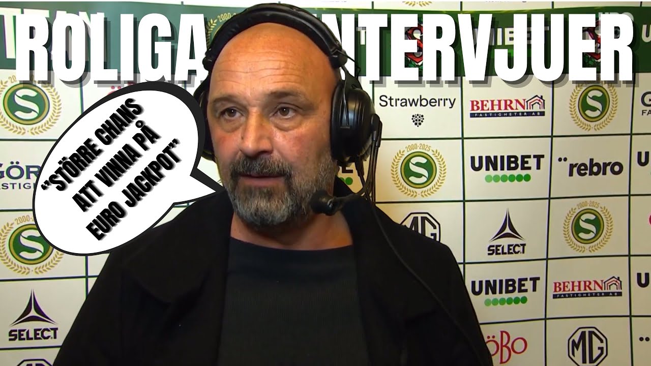 ROLIGA INTERVJUER I SVENSK FOTBOLL 2025