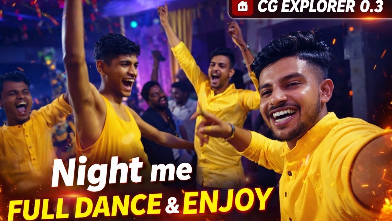 Full Enjoy रात को फुल डांस मस्ती करते हुए भाई लोग के साथ ||🔥Night me FULL ENJOY ...