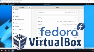 Running a Fedora Workstation VM in Virtualbox