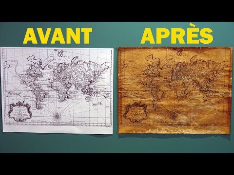 Vidéo: Comment Faire Du Papier Ancien